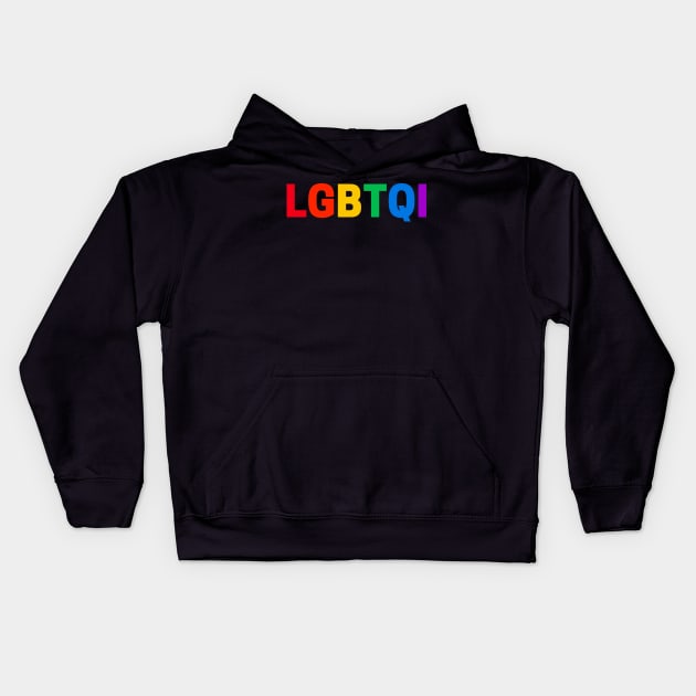LGBTQI Kids Hoodie by RendyPratama